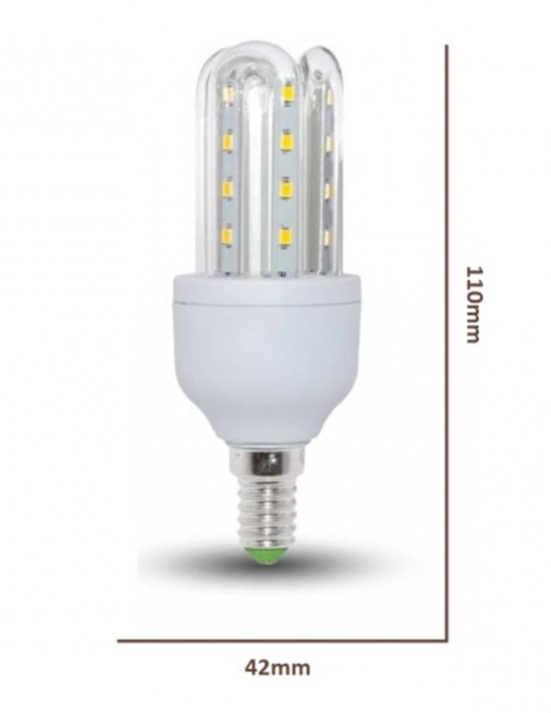 LAMPADINA LED E14 5W 3U JN04 LUCE TUBOLARE TUBO LINEARE LUCE CALDA 3000K 475LM 87125 in Lampadine a LED Trade Shop italia - Napoli, commercioVirtuoso.it