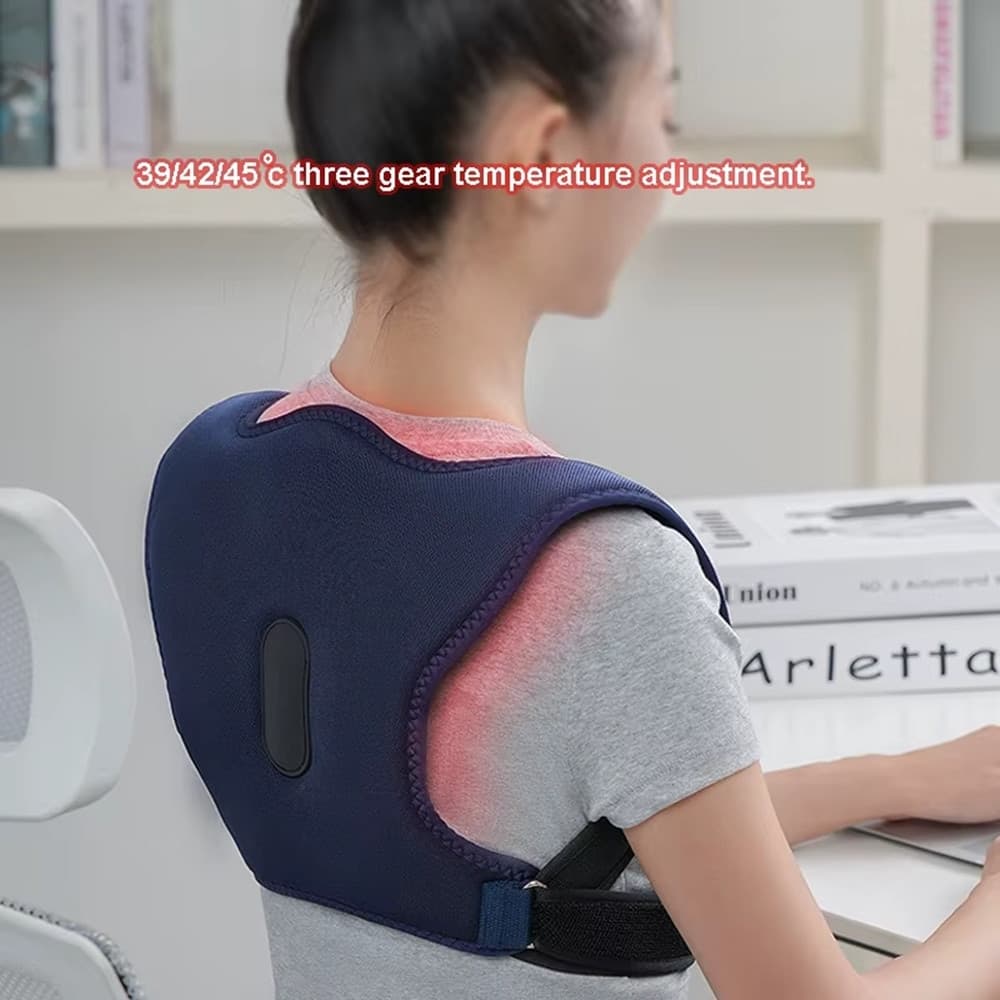 MASSAGGIATORE WIRELESS RISCALDANTE PER SCHIENA SPALLE 3 LIVELLI SOLLIEVO DOLORE in Cuscini per massaggi elettrici Trade Shop italia - Napoli, commercioVirtuoso.it