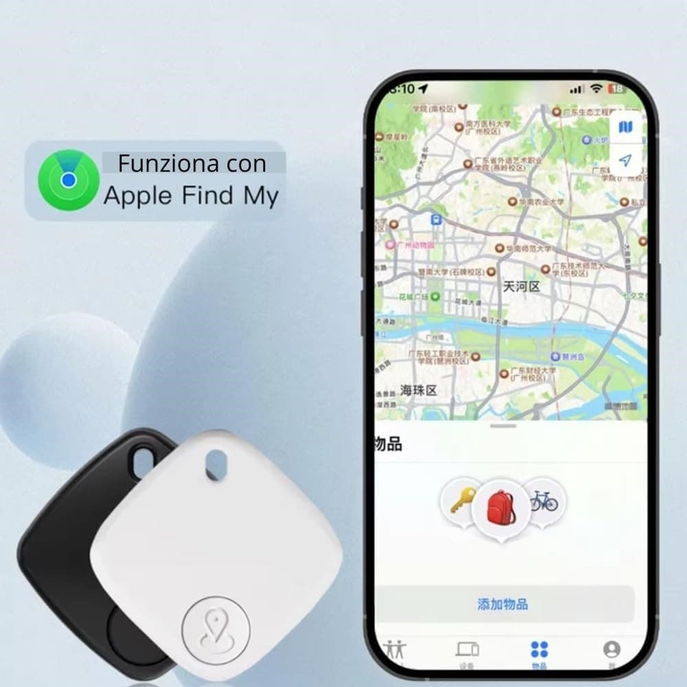 AIR TRACKER TAG 2PZ SMART TAG LOCALIZZATORE ALLARME SONORO 100DB BATTERIA KEY FINDER in Trova oggetti Trade Shop italia - Napoli, commercioVirtuoso.it