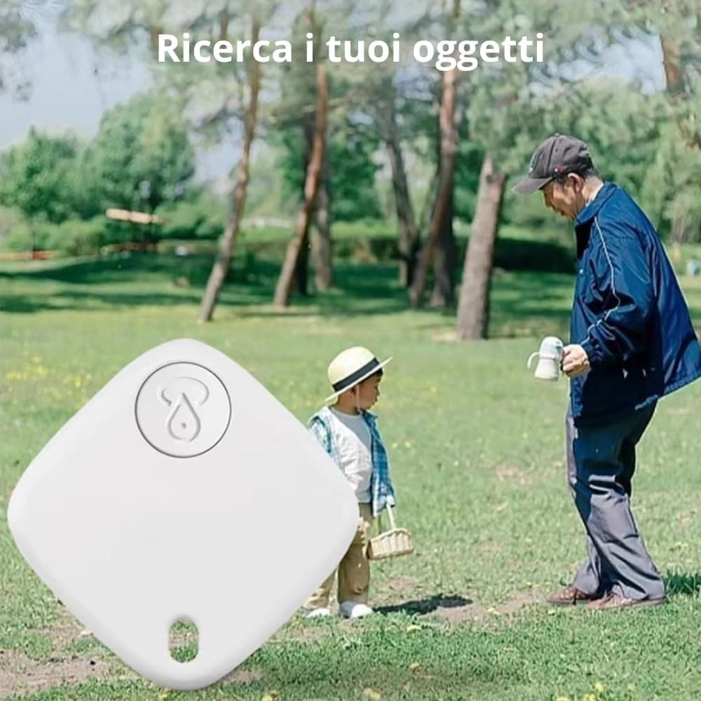 AIR TRACKER TAG 2PZ SMART TAG LOCALIZZATORE ALLARME SONORO 100DB BATTERIA KEY FINDER in Trova oggetti Trade Shop italia - Napoli, commercioVirtuoso.it