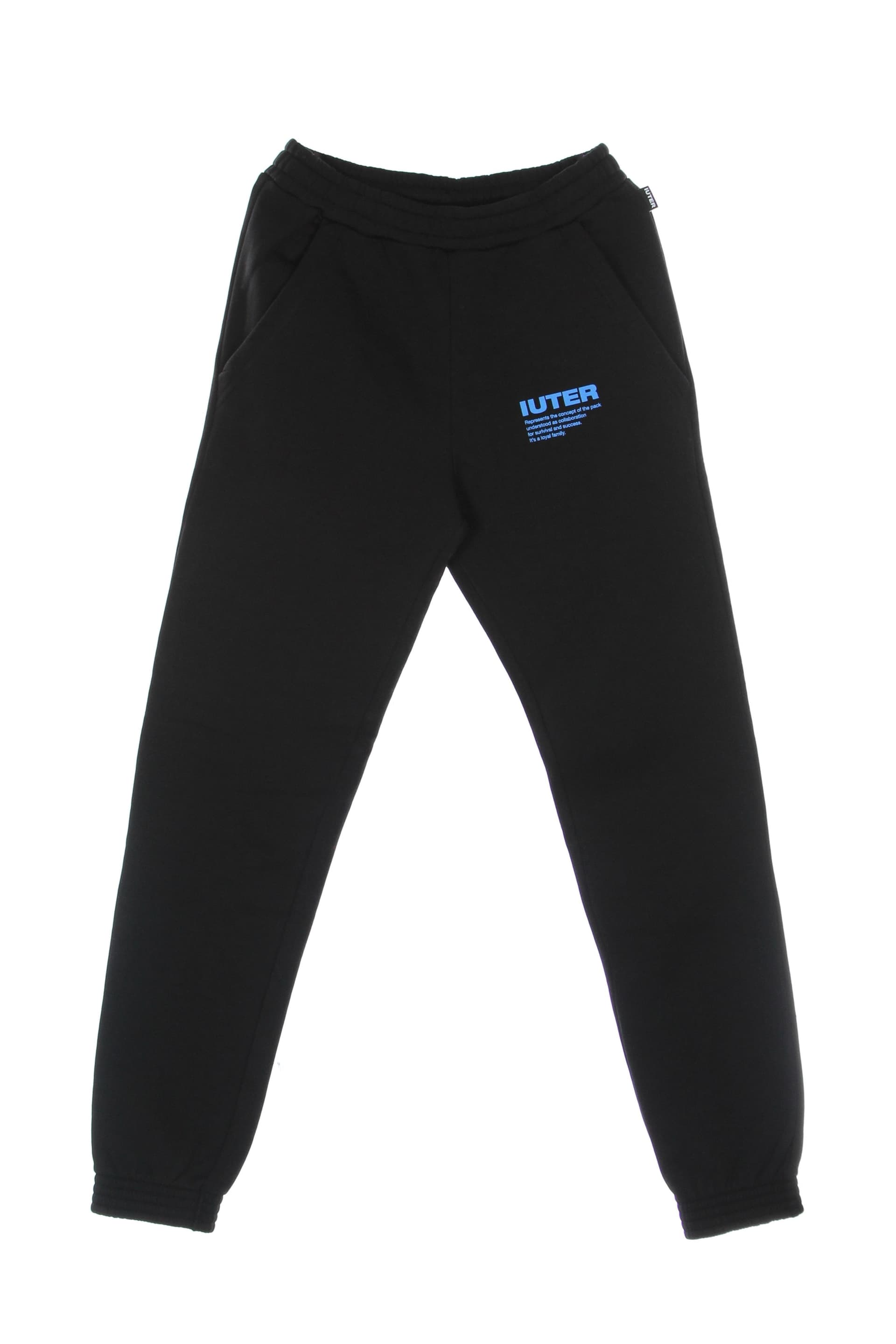 IUTER Pantalone Tuta Felpato Uomo Info Sweatpant Black da uomo in Pantaloni sportivi Drestige - Casamassima, commercioVirtuoso.it