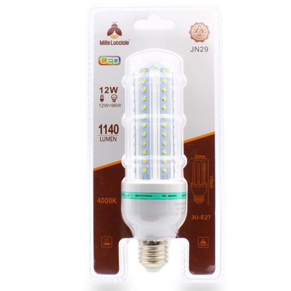 LAMPADINA LED E27 12 W 3U JN29 MAIS TUBOLARE TUBO LINEARE LUCE NATURALE 4000K 87378 in Lampadine a LED Trade Shop italia - Napoli, commercioVirtuoso.it