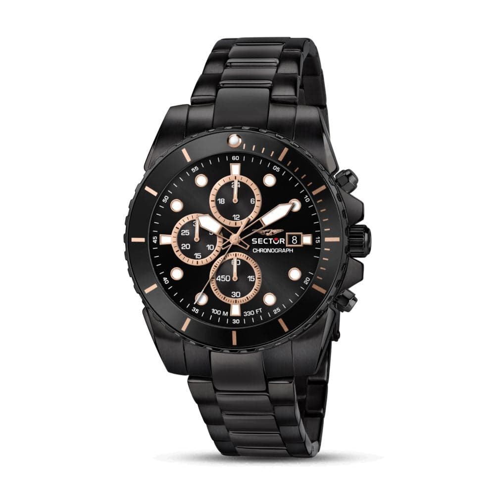 Sector 450 – Orologio Uomo Cronografo Acciaio Nero (R3273776005) in Orologi da polso Web Time Orologi - Milano, commercioVirtuoso.it