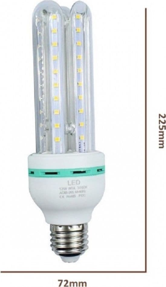 LAMPADINA LED E27 24W 4U 2280LM TUBOLARE TUBO LINEARE LUCE CALDA FREDDA NATURALE in Lampadine a LED Trade Shop italia - Napoli, commercioVirtuoso.it