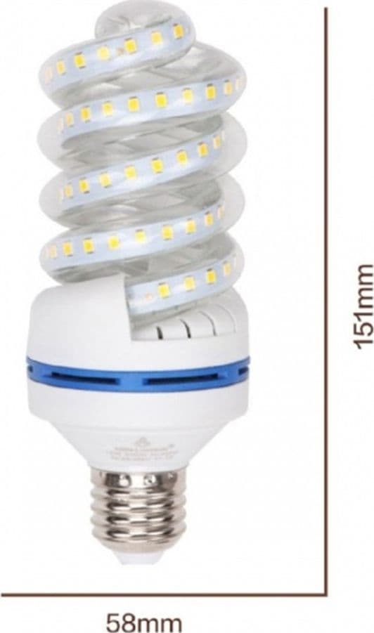 LAMPADINA LED E27 15W 1425LM TORTIGLIONE VORTICE SPIRALE LUCE NATURALE CALDA FREDDA in Lampadine a LED Trade Shop italia - Napoli, commercioVirtuoso.it