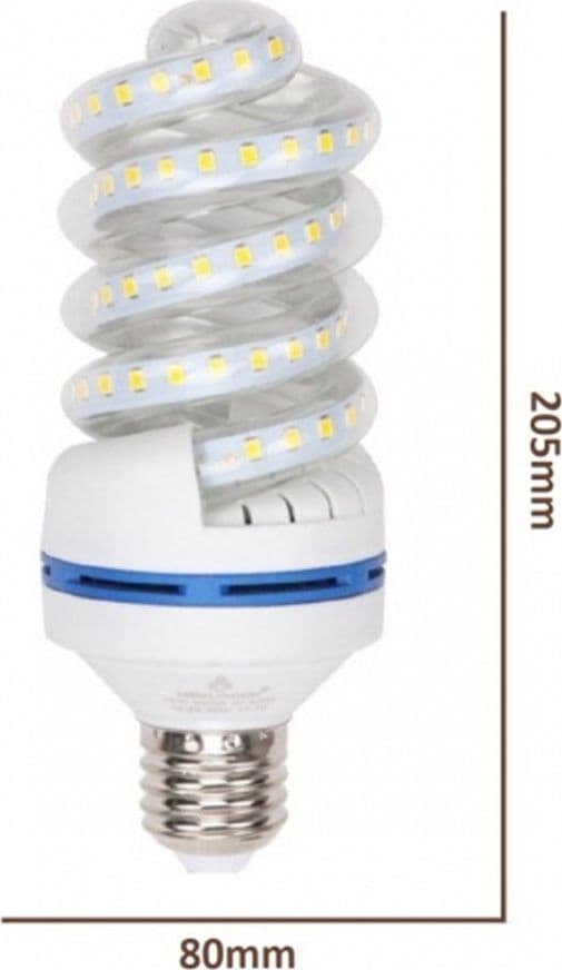 LAMPADINA LED E27 30W 2850LM TORTIGLIONE VORTICE SPIRALE LUCE NATURALE CALDA FREDDA in Lampadine a LED Trade Shop italia - Napoli, commercioVirtuoso.it