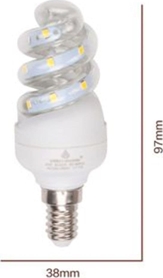 LAMPADINA LED 3W E14 285 LM SPIRALE LUCE CALDA 3000K NATURALE 4000K FREDDA 6500K in Lampadine a LED Trade Shop italia - Napoli, commercioVirtuoso.it