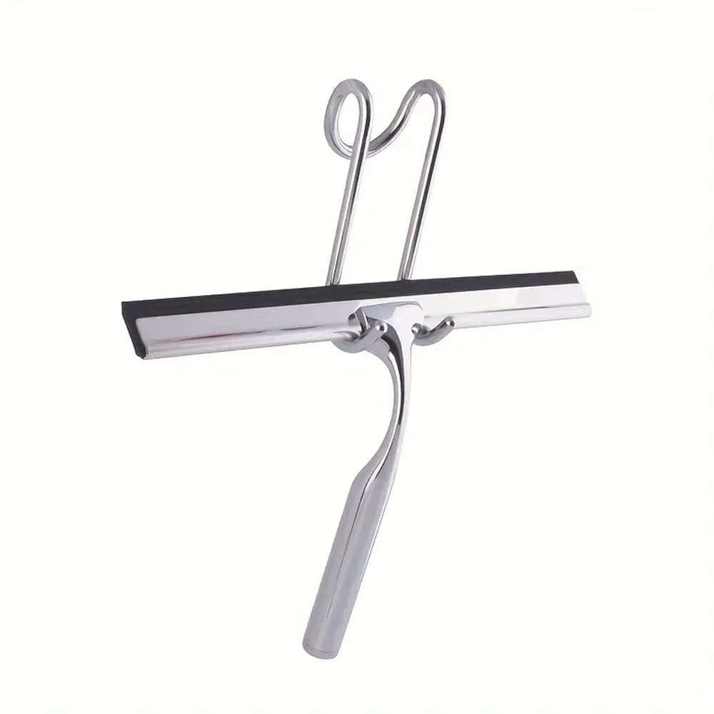 SET TERGIVETRO PER DOCCIA CON GANCIO MURO ADESIVO DOPPIO APPENDINO PORTA BOX CROMO 87834 in Spatole lava doccia Trade Shop italia - Napoli, commercioVirtuoso.it