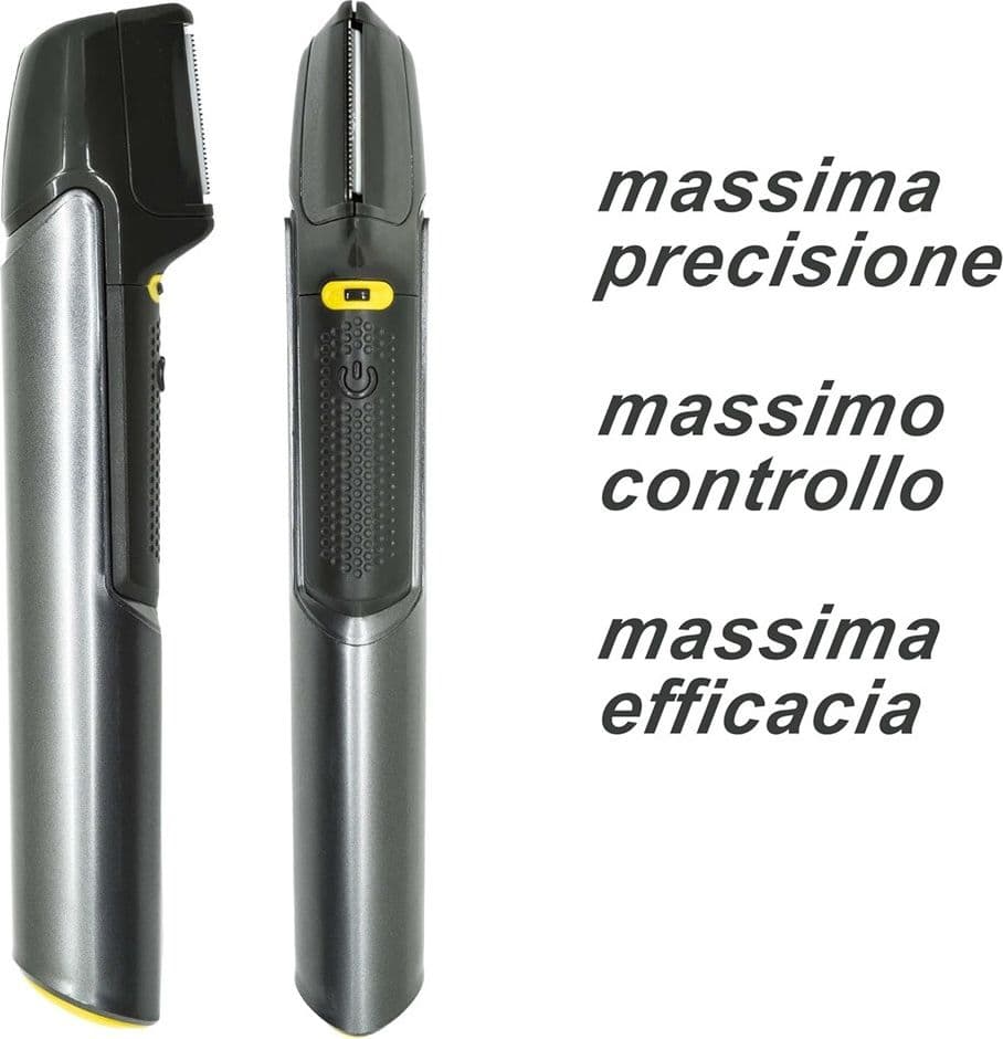 RASOIO PROFESSIONALE ELETTRICO TRIM-MAX SENZA FILI LUCE LED KIT 5 TESTINE BARBA CAPELLI in Rasoi multifunzione e kit Trade Shop italia - Napoli, commercioVirtuoso.it