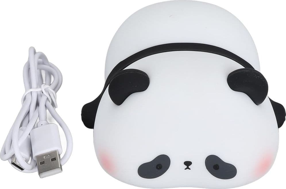 LUCE NOTTURNA FORMA PANDA LAMPADA A LED IN SILICONE DIMMERABILE RICARICABILE USB in Luci notturne per bambini Trade Shop italia - Napoli, commercioVirtuoso.it