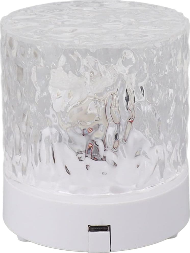 LAMPADA DA TAVOLO IN CRISTALLO OCEANICO ABS ONDULATO USB A 16 COLORI SALA GIOCHI PRANZO in Lampade da tavolo e abat-jour Trade Shop italia - Napoli, commercioVirtuoso.it
