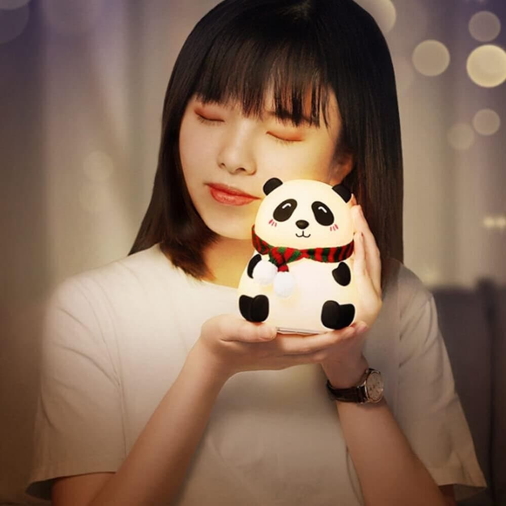 LUCE NOTTURNA PANDA LED SENSORE TOUCH LAMPADA DA TAVOLO USB RICARICABILE CAMERA in Luci notturne per bambini Trade Shop italia - Napoli, commercioVirtuoso.it