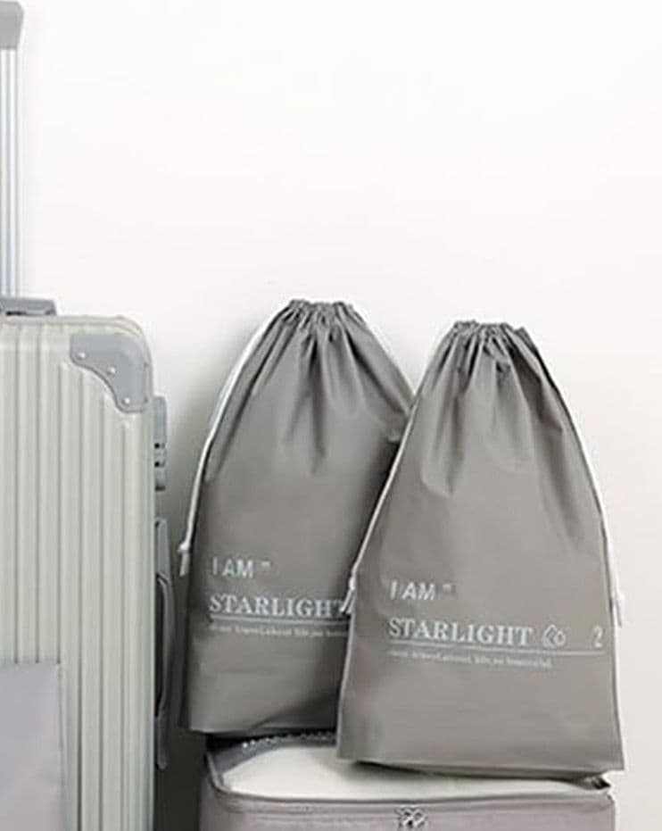 SET 3 ORGANIZER VIAGGIO CASA BORSA IMPERMEABILE ORGANIZZATORE VALIGIA GRIGIO 30X40CM 87709 in Organizer per valigie Trade Shop italia - Napoli, commercioVirtuoso.it