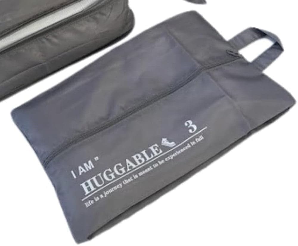 ORGANIZER VIAGGIO CASA BORSA IMPERMEABILE ORGANIZZATORE VALIGIA GRIGIO 38X23X12CM 87711 in Organizer per valigie Trade Shop italia - Napoli, commercioVirtuoso.it