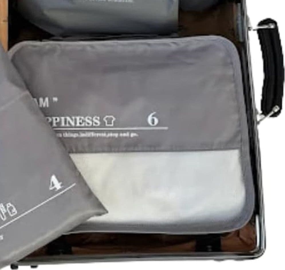 ORGANIZER VIAGGIO CASA IMPERMEABILE BORSA ORGANIZZATORE VALIGIA GRIGIO 34X29X12CM 87712 in Organizer per valigie Trade Shop italia - Napoli, commercioVirtuoso.it