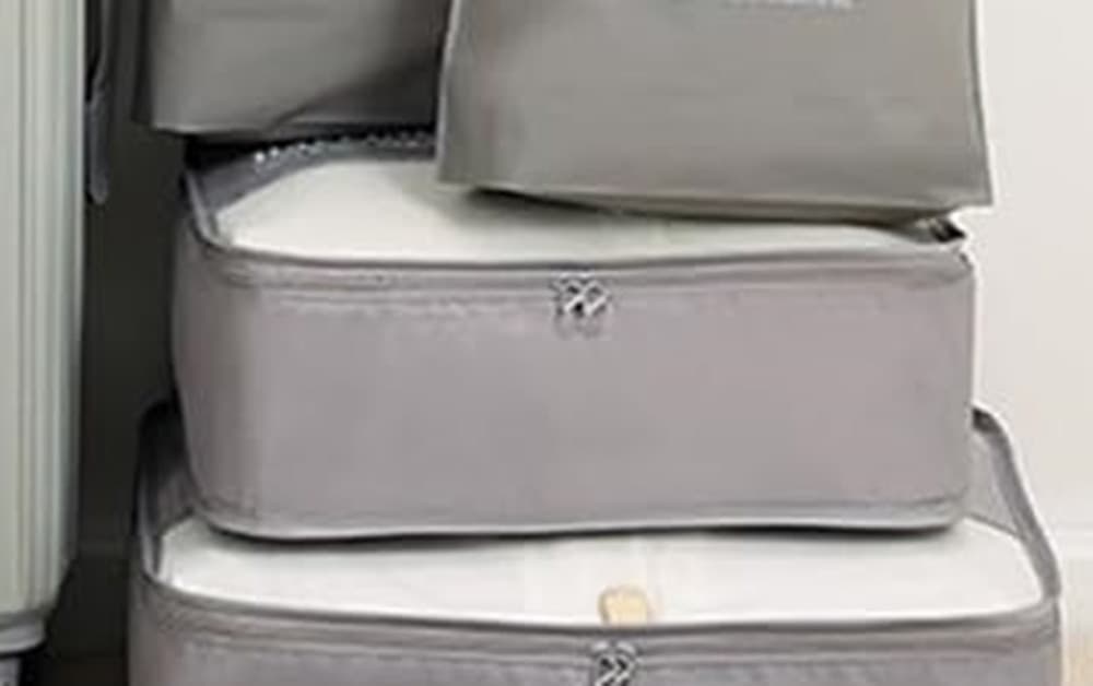 ORGANIZER VIAGGIO CASA IMPERMEABILE BORSA ORGANIZZATORE VALIGIA GRIGIO 34X29X12CM 87712 in Organizer per valigie Trade Shop italia - Napoli, commercioVirtuoso.it