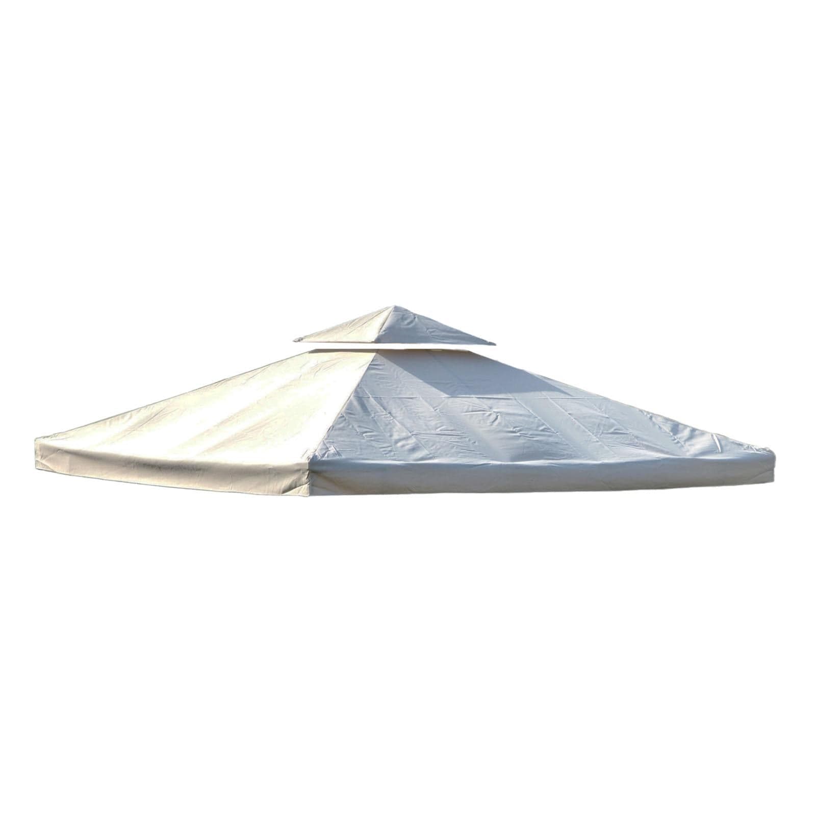 Telo di ricambio universale per gazebo con Air vent 3 x 3 mt copertura bianca 180 gr - 3