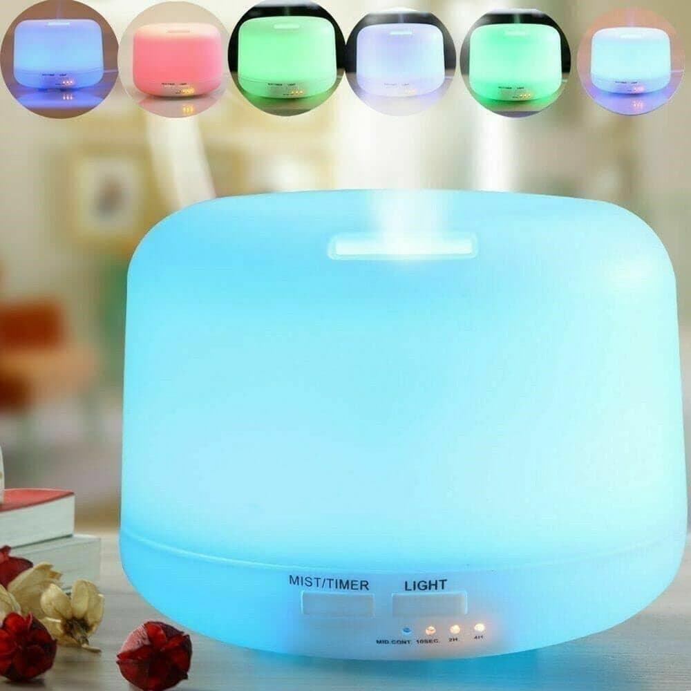 DIFFUSORE AROMI 300ML UMIDIFICATORE LAMPADA FRAGRANZA CON TELECOMANDO PROFUMATORE in Bruciatori per oli essenziali Trade Shop italia - Napoli, commercioVirtuoso.it
