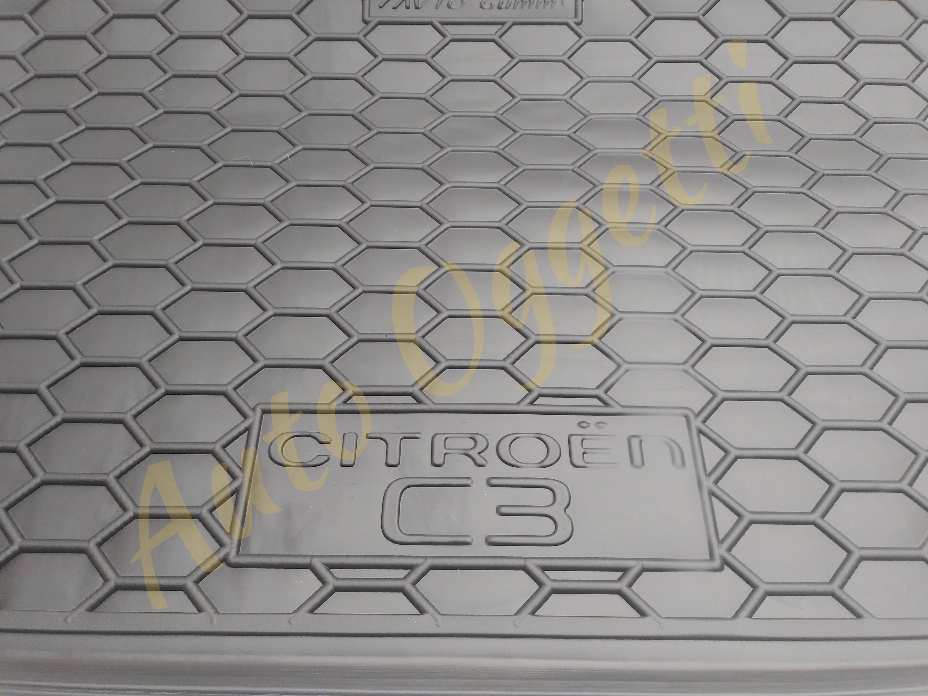 Tappetino di gomma per Citroen C3 (2017+) in Tappetini per bagagliaio auto Autooggetti.it - Roma, commercioVirtuoso.it
