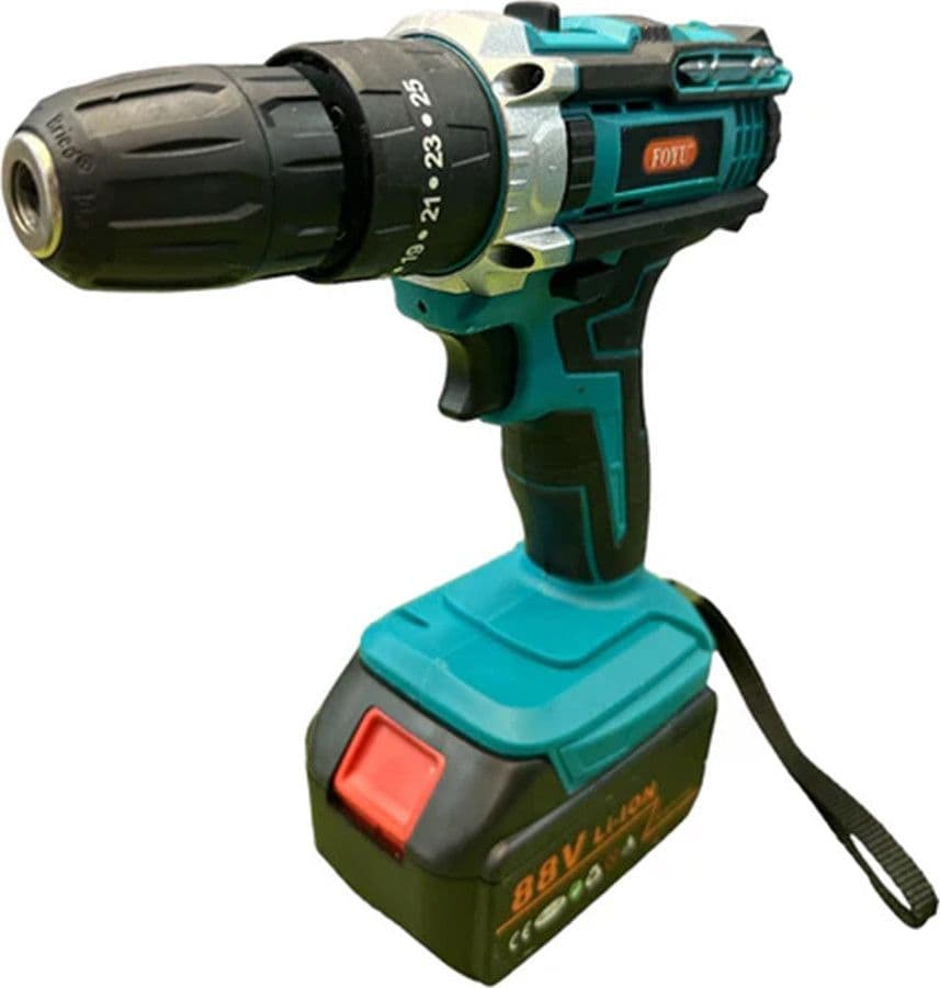 KIT 2 IN 1 TRAPANO AVVITATORE AD IMPULSI DOPPIA BATTERIA 88 VOLT ACCESSORI VALIGETTA in Trapani avvitatori Trade Shop italia - Napoli, commercioVirtuoso.it