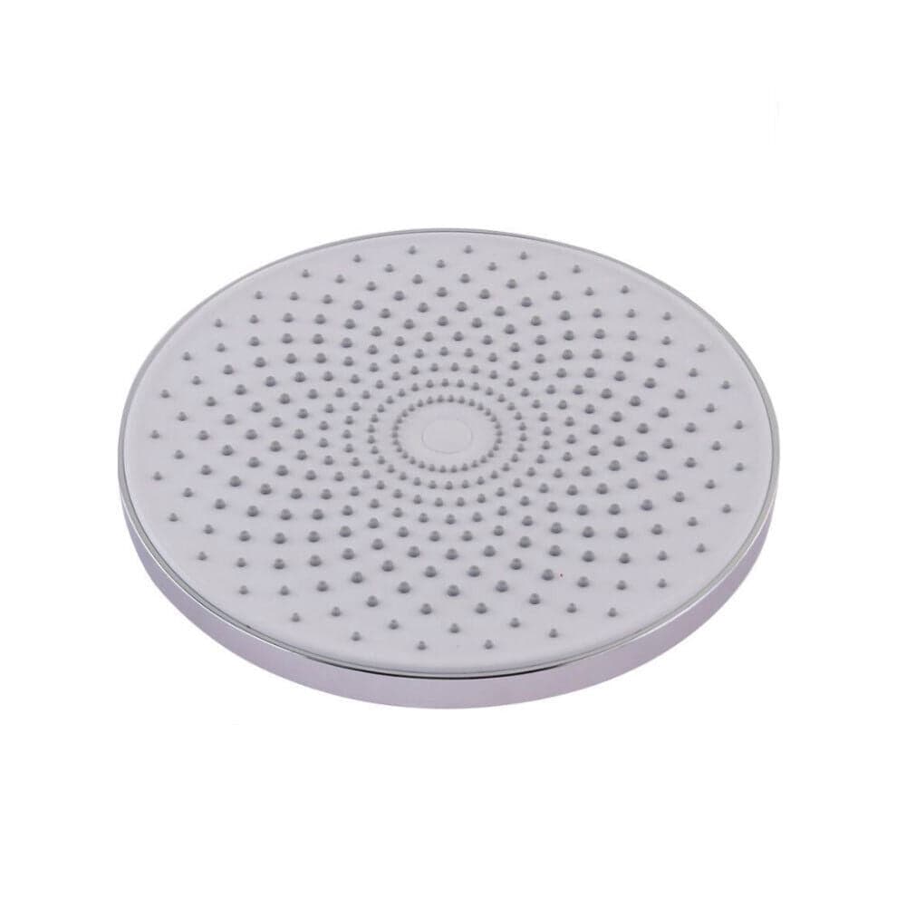 SOFFIONE PER DOCCIA BAGNO ROTONDO 22 CM IN ABS DOCCETTA CROMATO ATTACCO 1/2" 79371 in Docce fisse Trade Shop italia - Napoli, commercioVirtuoso.it