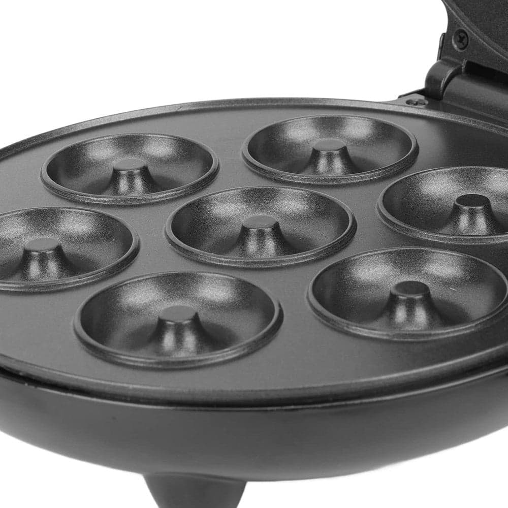 MINI DONUT MAKER 1000W ANTIADERENTE RISCALDAMENTO A DOPPIA FACCIA ELETTRICO 7 CIAMBELLE in Macchine per ciambelle Trade Shop italia - Napoli, commercioVirtuoso.it