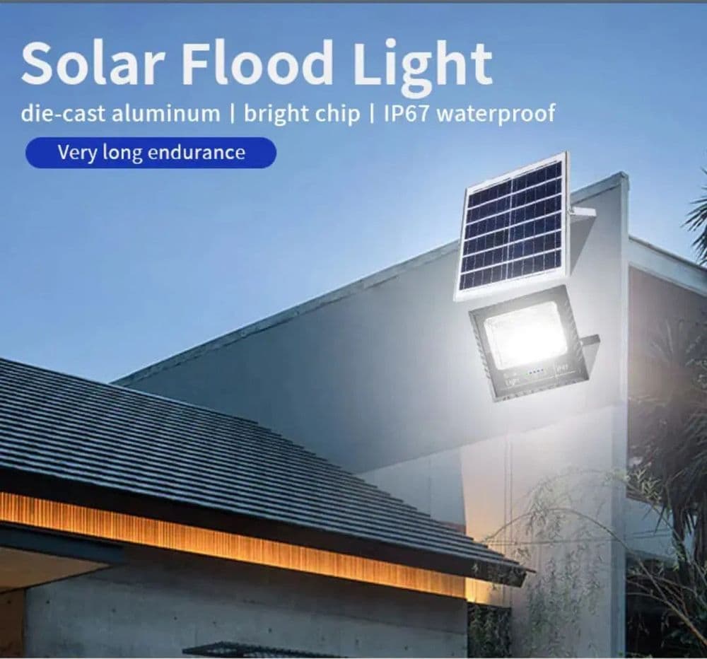 FARETTO LUCE SOLARE CON PANNELLO FOTOVOLTAICO 300 W IP65 IMPERMEABILE TELECOMANDO in Lampade da parete Trade Shop italia - Napoli, commercioVirtuoso.it