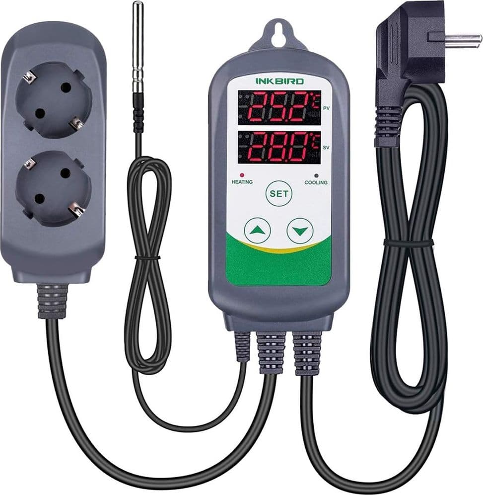 TERMOREGOLATORE DIGITALE TERMOSTATO CONTROLLO TEMPERATURA PER SERRA ITC-308 220V in Termoregolatori Trade Shop italia - Napoli, commercioVirtuoso.it