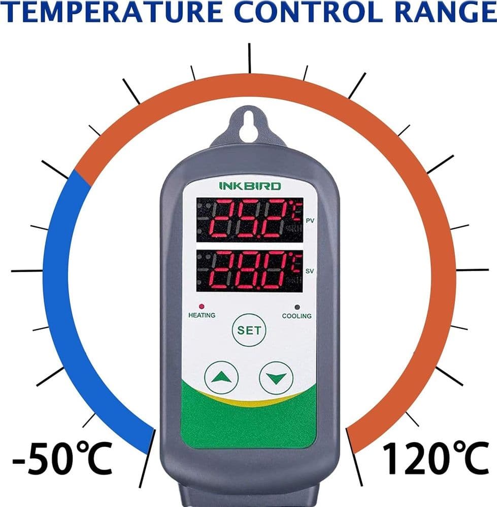 TERMOREGOLATORE DIGITALE TERMOSTATO CONTROLLO TEMPERATURA PER SERRA ITC-308 220V in Termoregolatori Trade Shop italia - Napoli, commercioVirtuoso.it