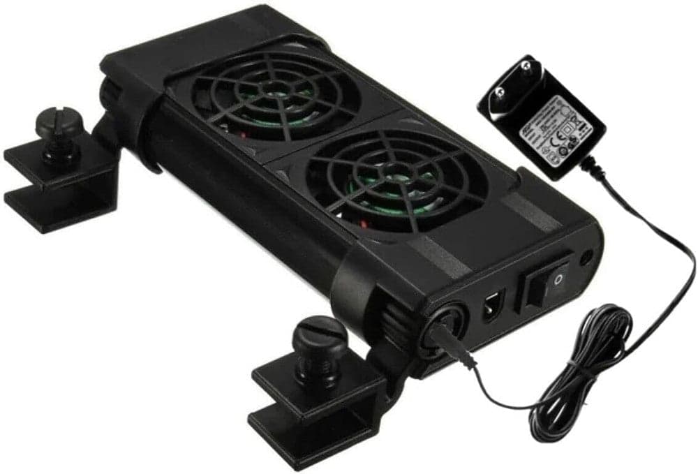 DOPPIA VENTOLA DI RAFFREDDAMENTO PER ACQUARIO VENTILATORE DOPPIO 12V 50MM FS-602 in Ventilatori da tavolo Trade Shop italia - Napoli, commercioVirtuoso.it