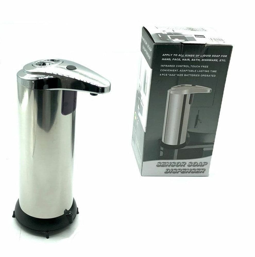 DISPENSER DI SAPONE LIQUIDO AUTOMATICO CON SENSORE EROGATORE SAPONE MANI BAGNO 59385 in Dosatori per sapone liquido Trade Shop italia - Napoli, commercioVirtuoso.it