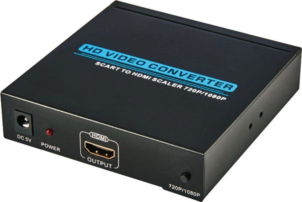 CONVERTITORE ADATTATORE DA PRESA SCART FEMMINA A HDMI FEMMINA PER AUDIO E VIDEO in Video convertiori Trade Shop italia - Napoli, commercioVirtuoso.it