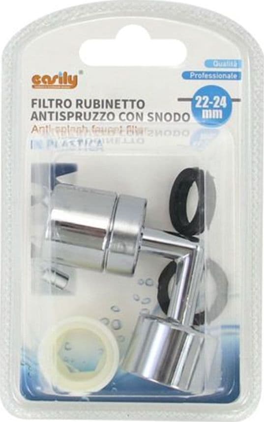 FILTRO ROMPIGETTO AERATORE RUBINETTO ANTISPRUZZO CON SNODO IN PLASTICA 22-24MM 87978 in Aeratori Trade Shop italia - Napoli, commercioVirtuoso.it