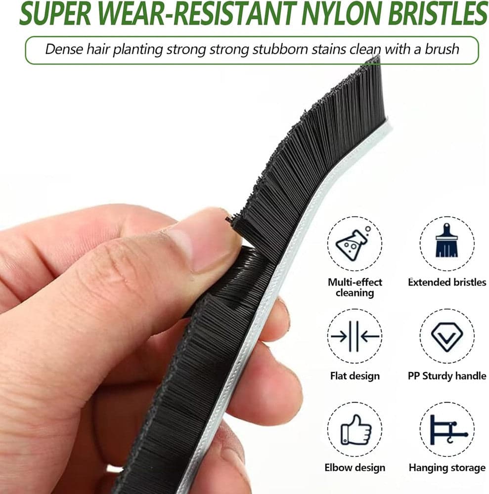 KIT 4PZ SPAZZOLA PER PULIZIA FESSURE DI BAGNO CUCINA DELLA PISTA DI FINESTRA PORTA in Pagliette di ferro Trade Shop italia - Napoli, commercioVirtuoso.it