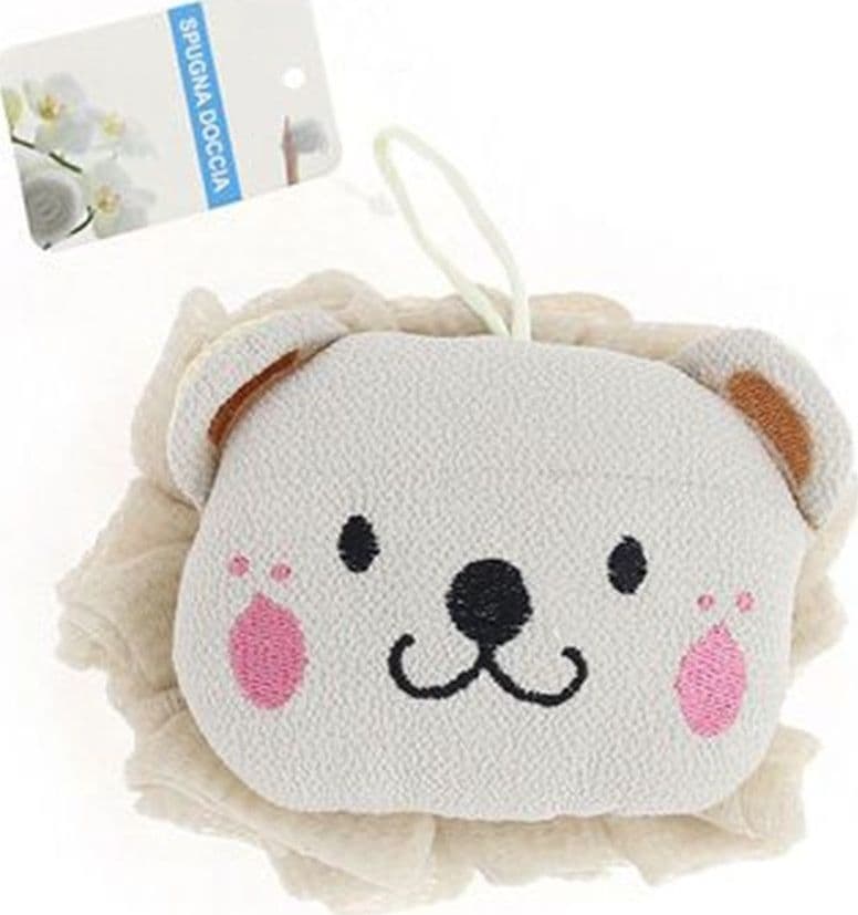 SPUGNA A RETE PER DOCCIA BAGNO SPUGNETTA ESFOLIANTE PELLE CORPO CON CAGNOLINO 10772 in Spugne Trade Shop italia - Napoli, commercioVirtuoso.it