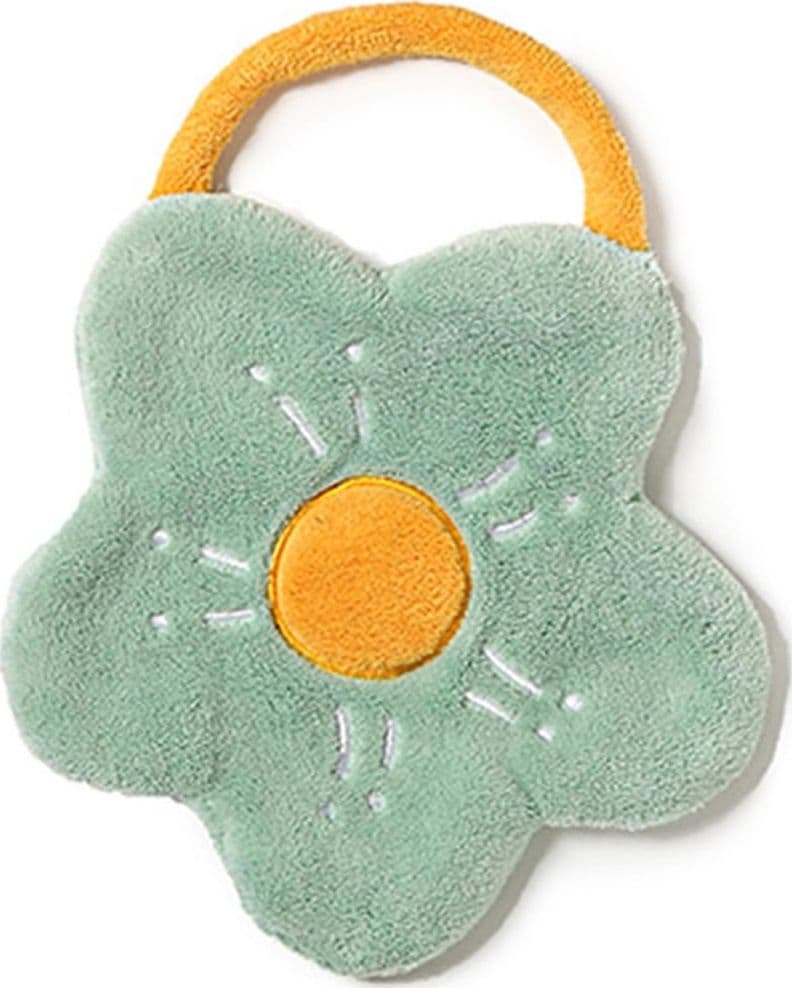 ASCIUGAMANO A FIORE MORBIDO CORDINO PORTATILE ASSORBENTE PER BAGNO CUCINA BAMBINI 10776 in Set di asciugamani Trade Shop italia - Napoli, commercioVirtuoso.it