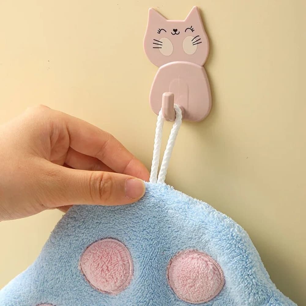 ASCIUGAMANO MORBIDO CON IMPRONTA GATTO DA APPENDERE BAGNO BAMBINI PULIZIA CASA 10777 in Asciugamani da bagno e con cappuccio Trade Shop italia - Napoli, commercioVirtuoso.it
