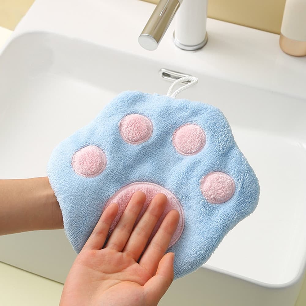 ASCIUGAMANO MORBIDO CON IMPRONTA GATTO DA APPENDERE BAGNO BAMBINI PULIZIA CASA 10777 in Asciugamani da bagno e con cappuccio Trade Shop italia - Napoli, commercioVirtuoso.it