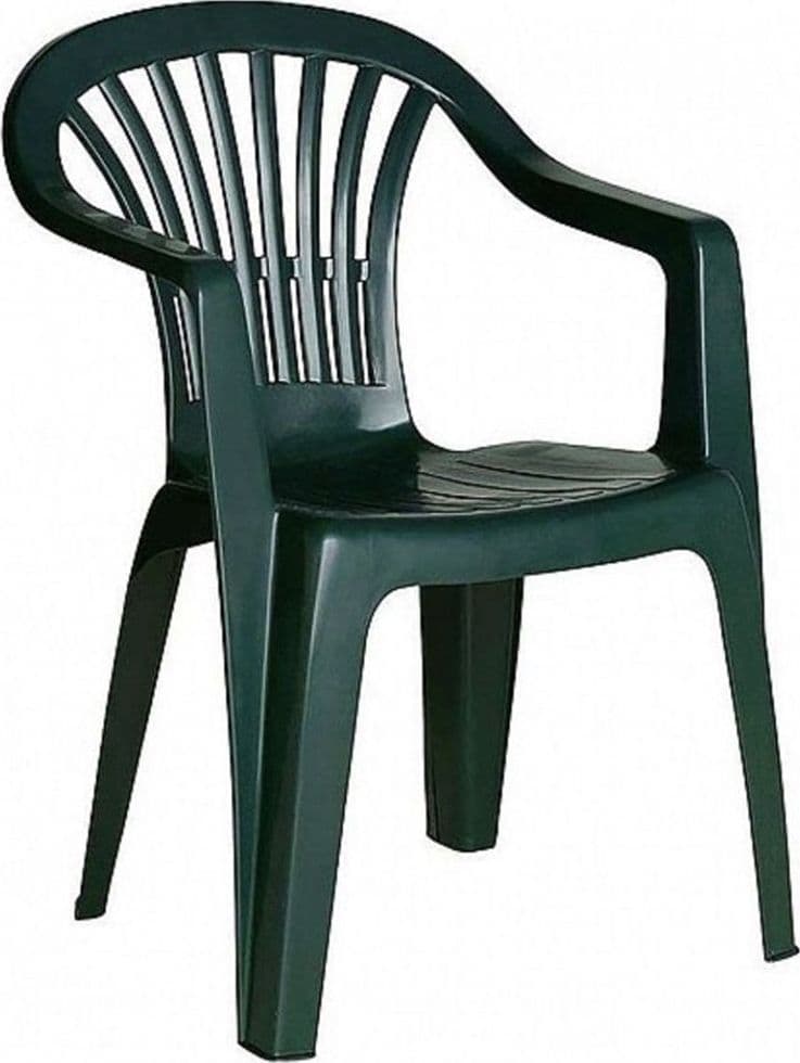 SET 2 PZ SEDIE DA GIARDINO POLTRONA MONOBLOCCO CON BRACCIOLI COLORE VERDE 020362 in Sedie per tavolo da giardino Trade Shop italia - Napoli, commercioVirtuoso.it