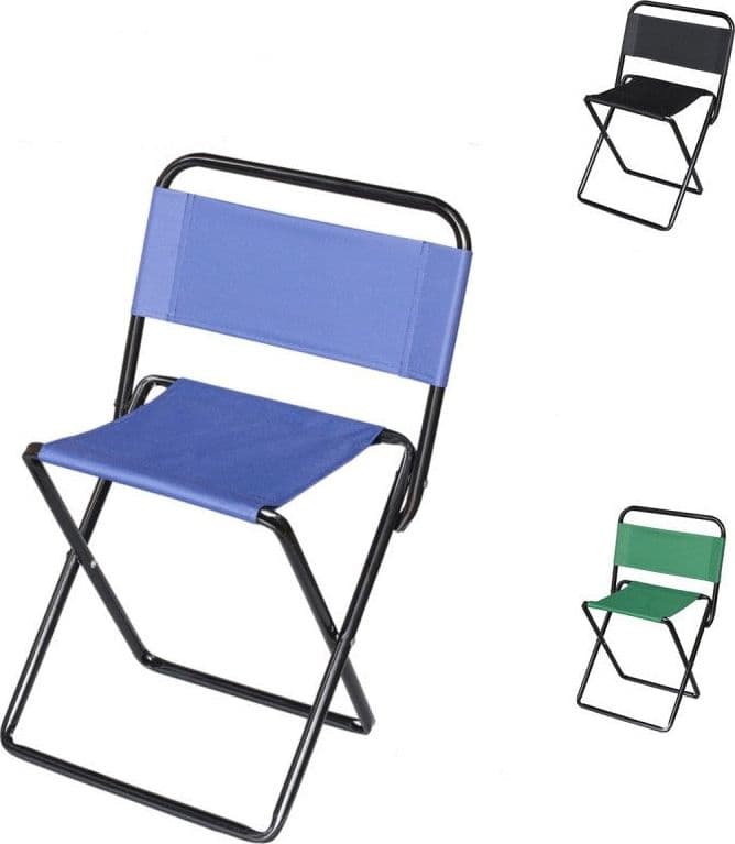 SET 3PZ SEDIA PIEGHEVOLE DA PESCA CAMPEGGIO SGABELLO RESISTENTE SPIAGGIA PICNIC 023247 in Sedie Trade Shop italia - Napoli, commercioVirtuoso.it