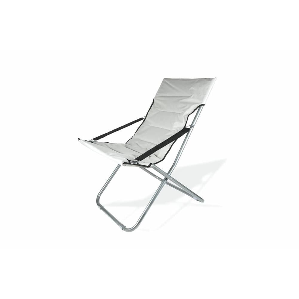 SEDIA CANAPONE IN POLIESTERE GRIGIO IMBOTTITA PIEGHEVOLE SDRAIO GIARDINO VERANDA 281027 in Lettini Trade Shop italia - Napoli, commercioVirtuoso.it