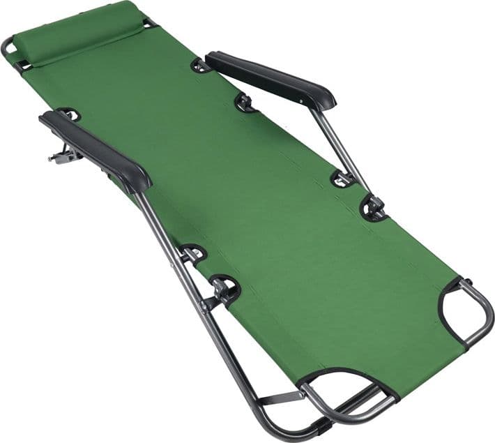 SDRAIO SEDIA VERDE LETTINO RELAX PRENDISOLE DA SPIAGGIA GIARDINO PIEGHEVOLE 285009 in Lettini Trade Shop italia - Napoli, commercioVirtuoso.it