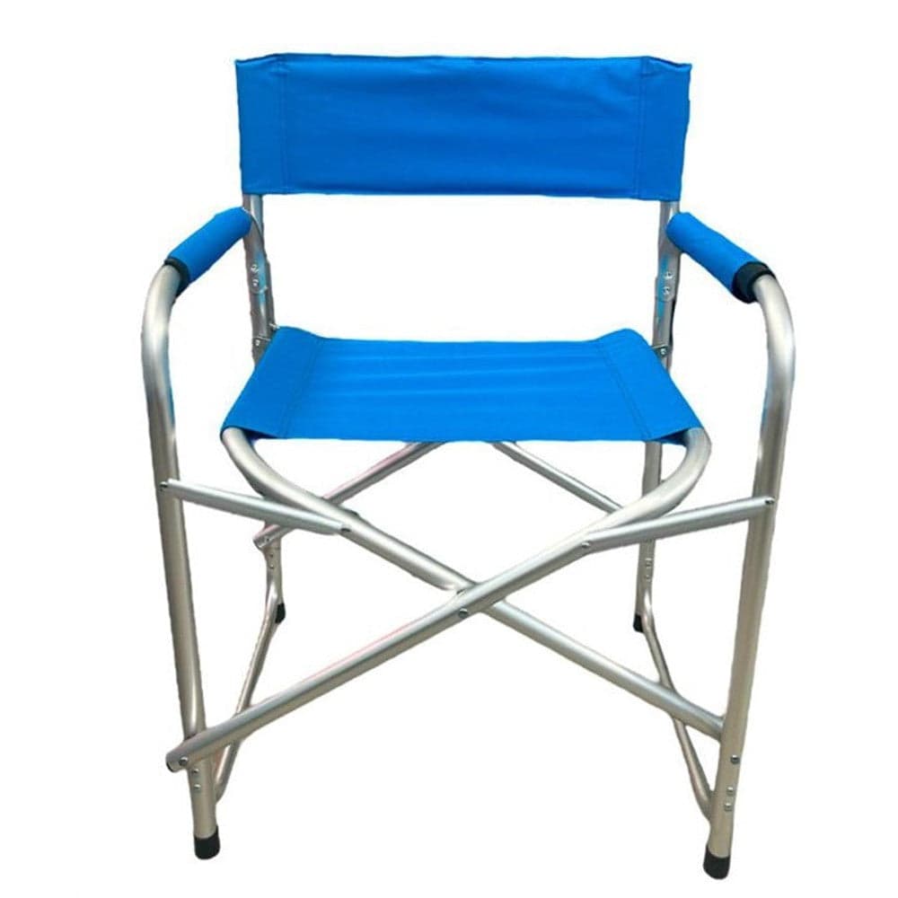 SEDIA REGISTA BLU IN ALLUMINIO PER MARE PESCA SPIAGGIA GIARDINO PIEGHEVOLE 490005 in Sedie da regista Trade Shop italia - Napoli, commercioVirtuoso.it