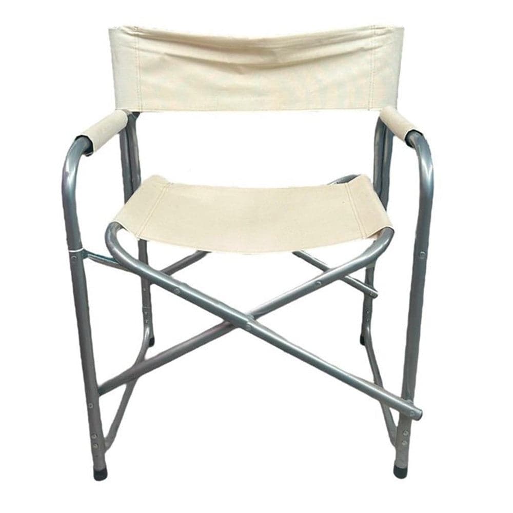 SEDIA REGISTA CREMA IN ALLUMINIO PER MARE PESCA SPIAGGIA GIARDINO PIEGHEVOLE 490006 in Sedie Trade Shop italia - Napoli, commercioVirtuoso.it