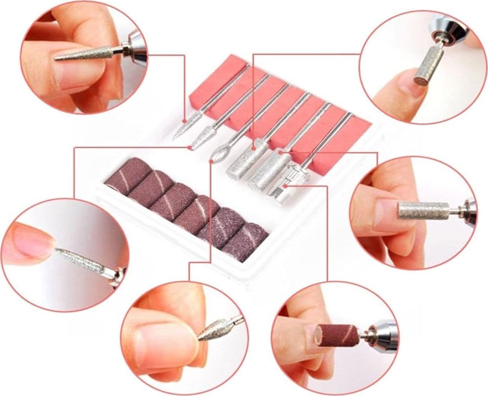 FRESA PER MANICURE 20000 GIRI/MIN ELETTRICO GEL LUCIDATORE PEDICURE SET LIME PER UNGHIE in Frese per unghie Trade Shop italia - Napoli, commercioVirtuoso.it
