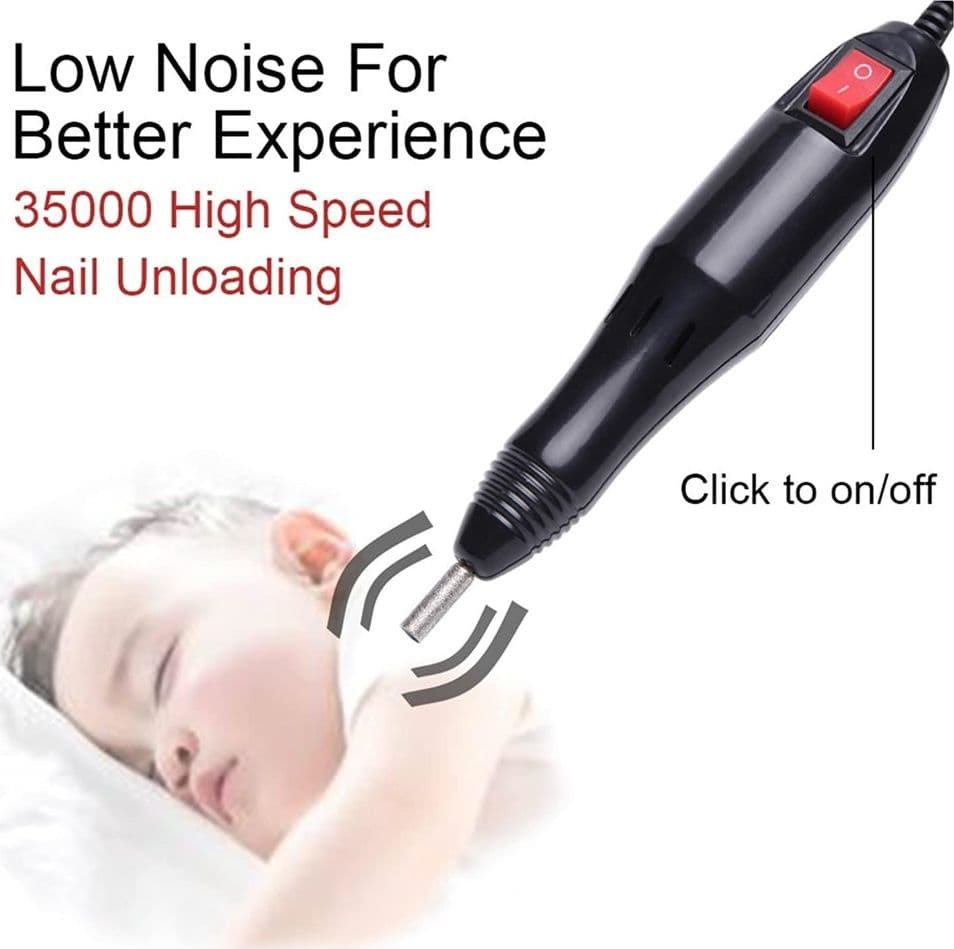 FRESA PER MANICURE 20000 GIRI/MIN ELETTRICO GEL LUCIDATORE PEDICURE SET LIME PER UNGHIE in Frese per unghie Trade Shop italia - Napoli, commercioVirtuoso.it