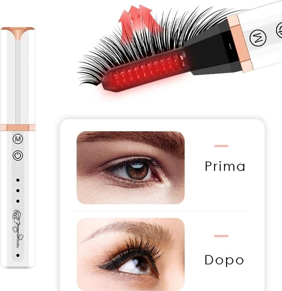 PIEGACIGLIA ELETTRICO RISCALDATO RICARICABILE USB TRUCCO PORTATILE BELLEZZA MAKE UP in Piegaciglia Trade Shop italia - Napoli, commercioVirtuoso.it