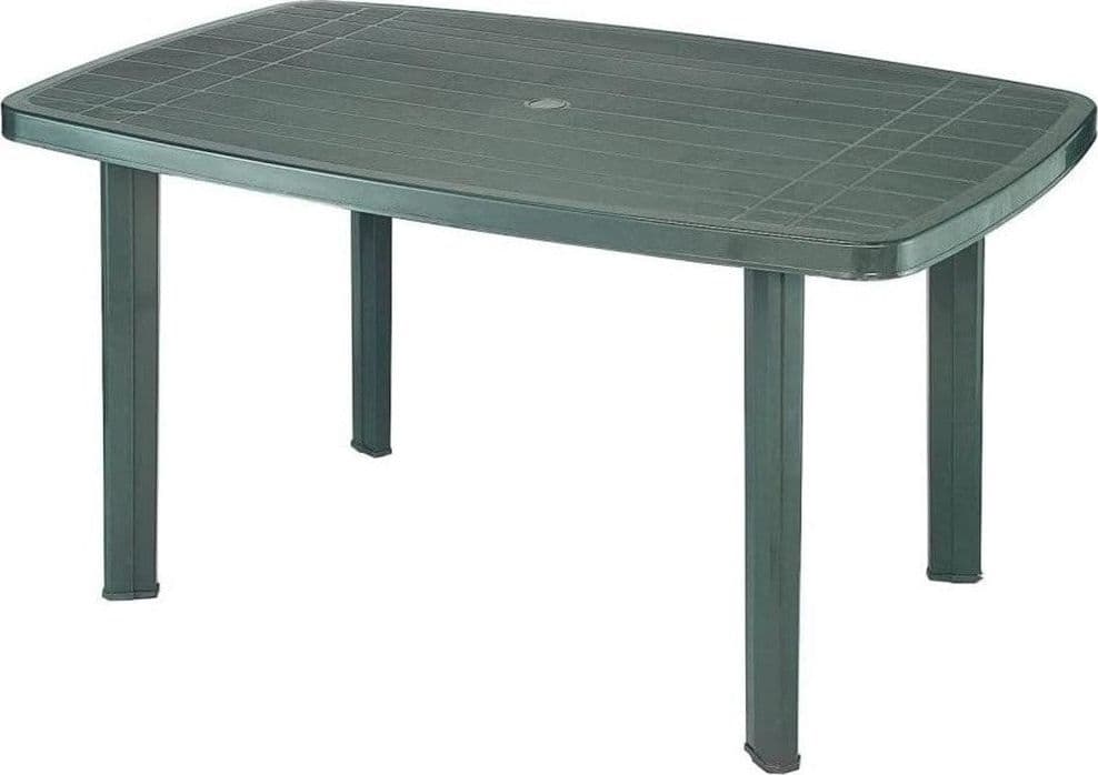 TAVOLO FARO VERDE DESIGN OVALE IN POLIPROPILENE RESISTENTE 137 X 85 X 72 CM 020361 in Tavoli standard Trade Shop italia - Napoli, commercioVirtuoso.it