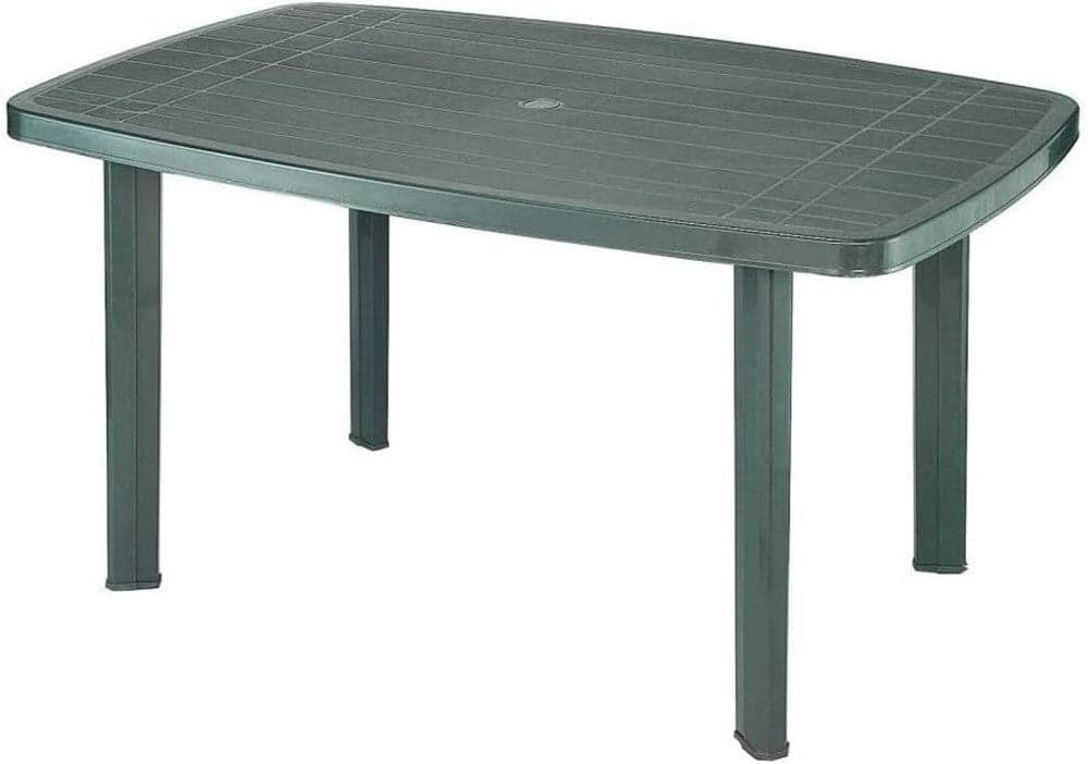 TAVOLO FARO VERDE DESIGN OVALE IN POLIPROPILENE RESISTENTE 137 X 85 X 72 CM 020361 in Tavoli standard Trade Shop italia - Napoli, commercioVirtuoso.it