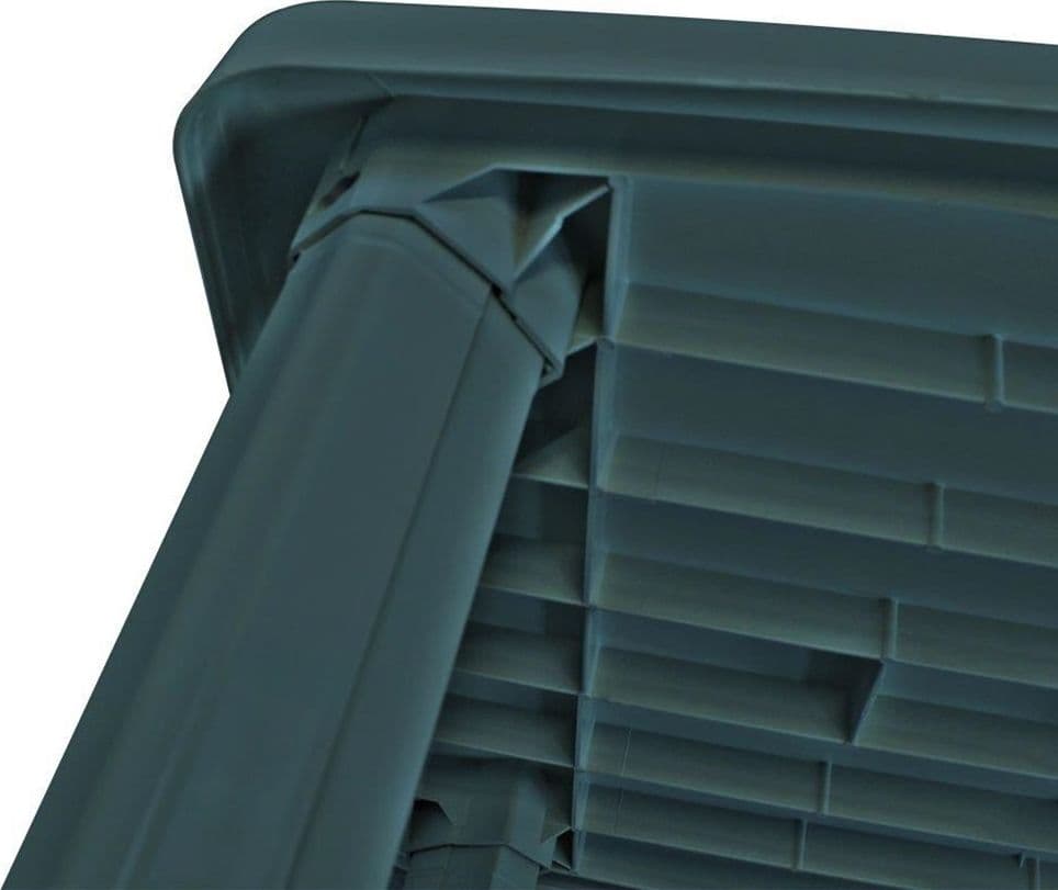 TAVOLO DA GIARDINO VERDE ESTERNO RESISTENTE 101X68XH72CM CON FORO OMBRELLONE 023738 in Tavoli standard Trade Shop italia - Napoli, commercioVirtuoso.it